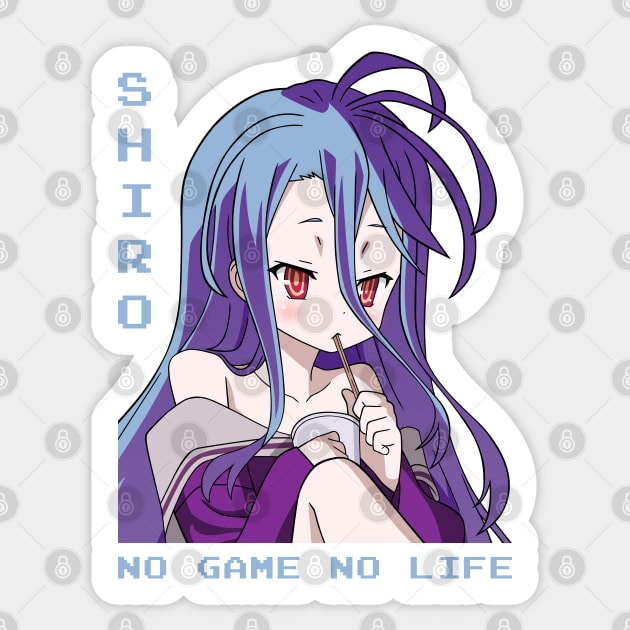 Shiro Sticker by Brok Design